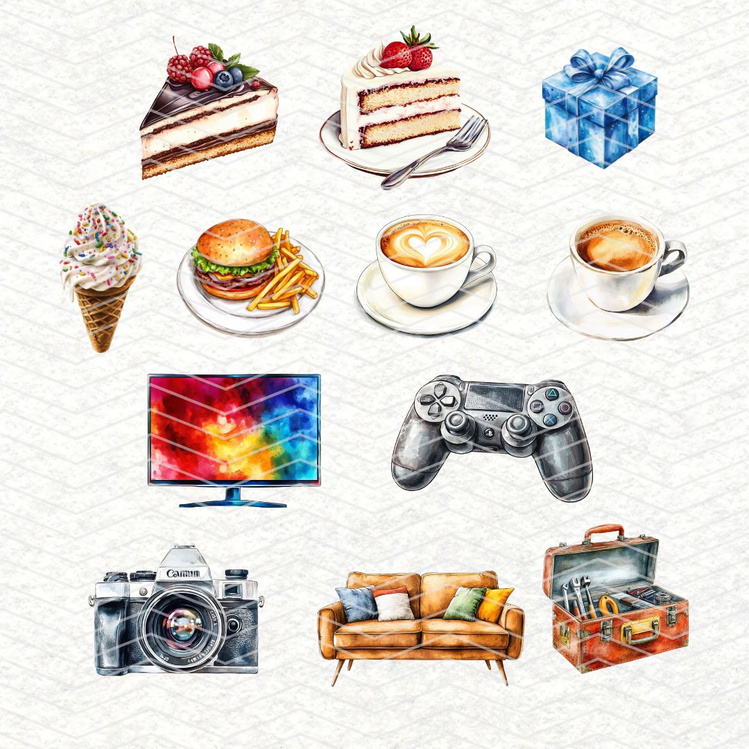 Auguri Papino | 49 Clipart PNG per scrapbooking die cuts fai da te