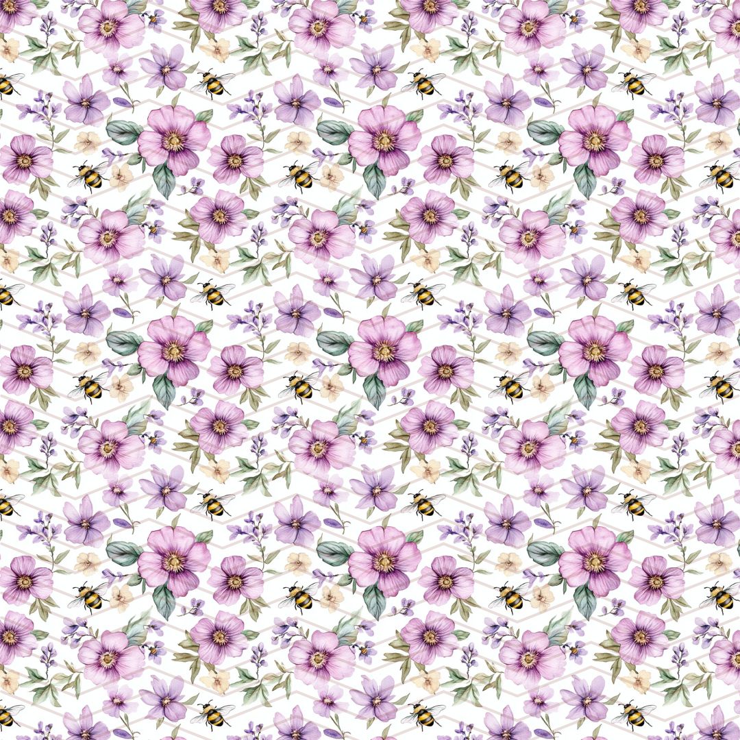 Kit carta scrapbooking con api Bee Happy | formato 30.5x30.5 (12"x12")