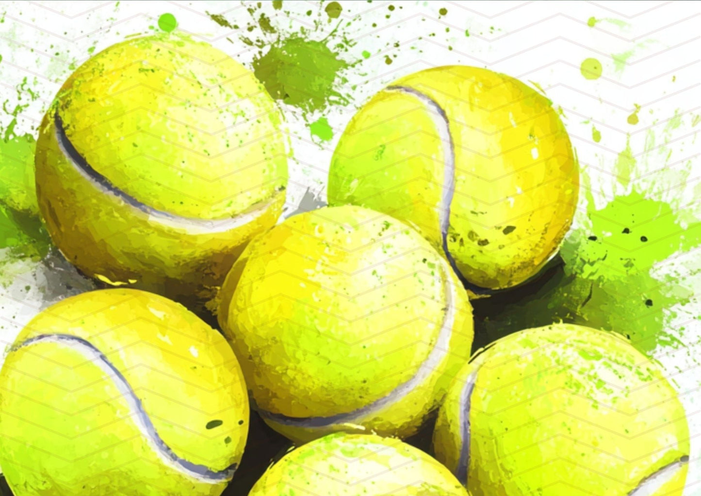 Kit carta scrapbooking Tennis Lover | formato A4 orizzontale