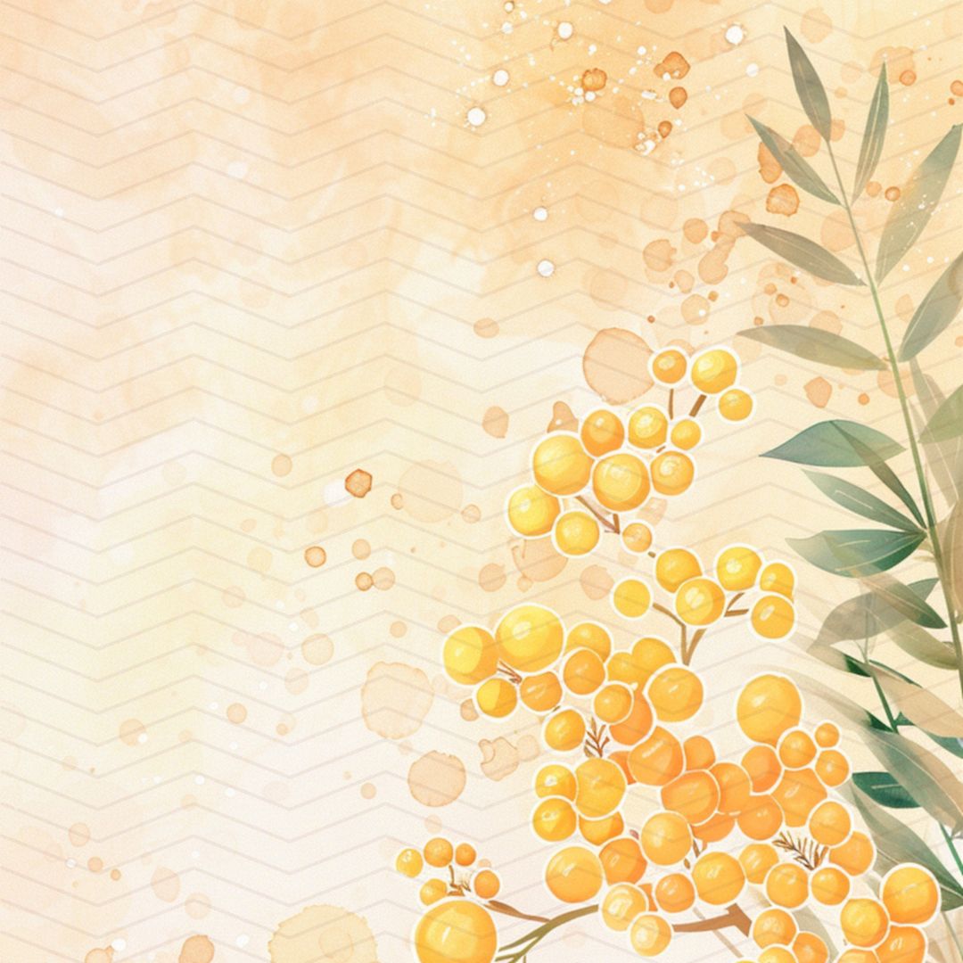 Kit carta scrapbooking Mimosa | formato 30.5x30.5 (12"x12")
