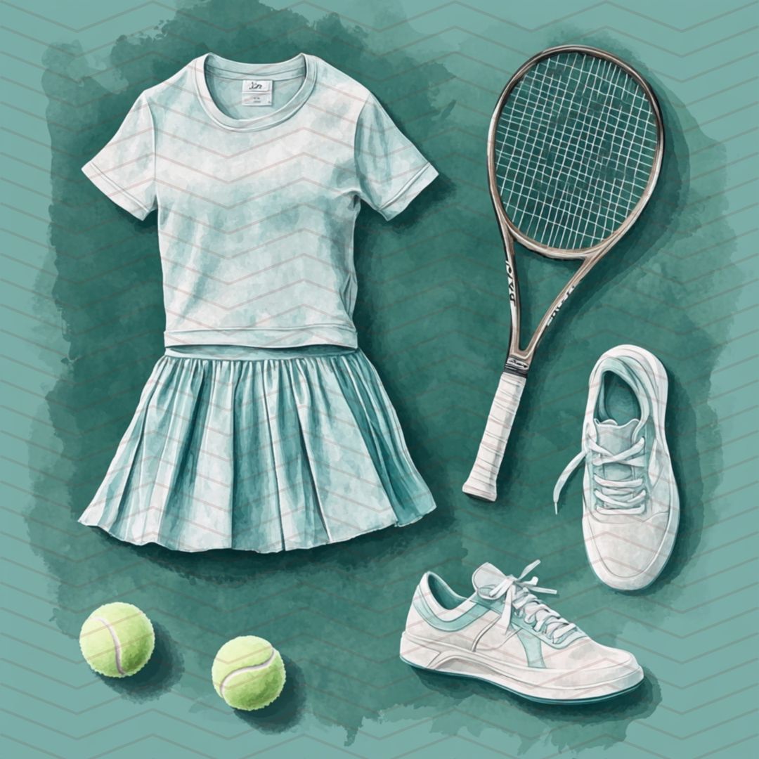 Kit carta scrapbooking Tennis Lover | formato 30.5x30.5 (12"x12")