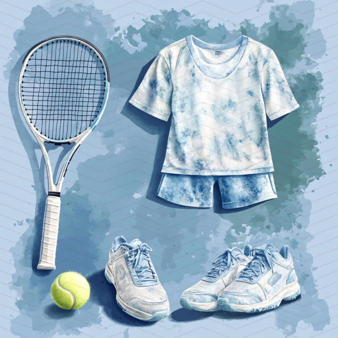 Kit carta scrapbooking Tennis Lover | formato 30.5x30.5 (12"x12")