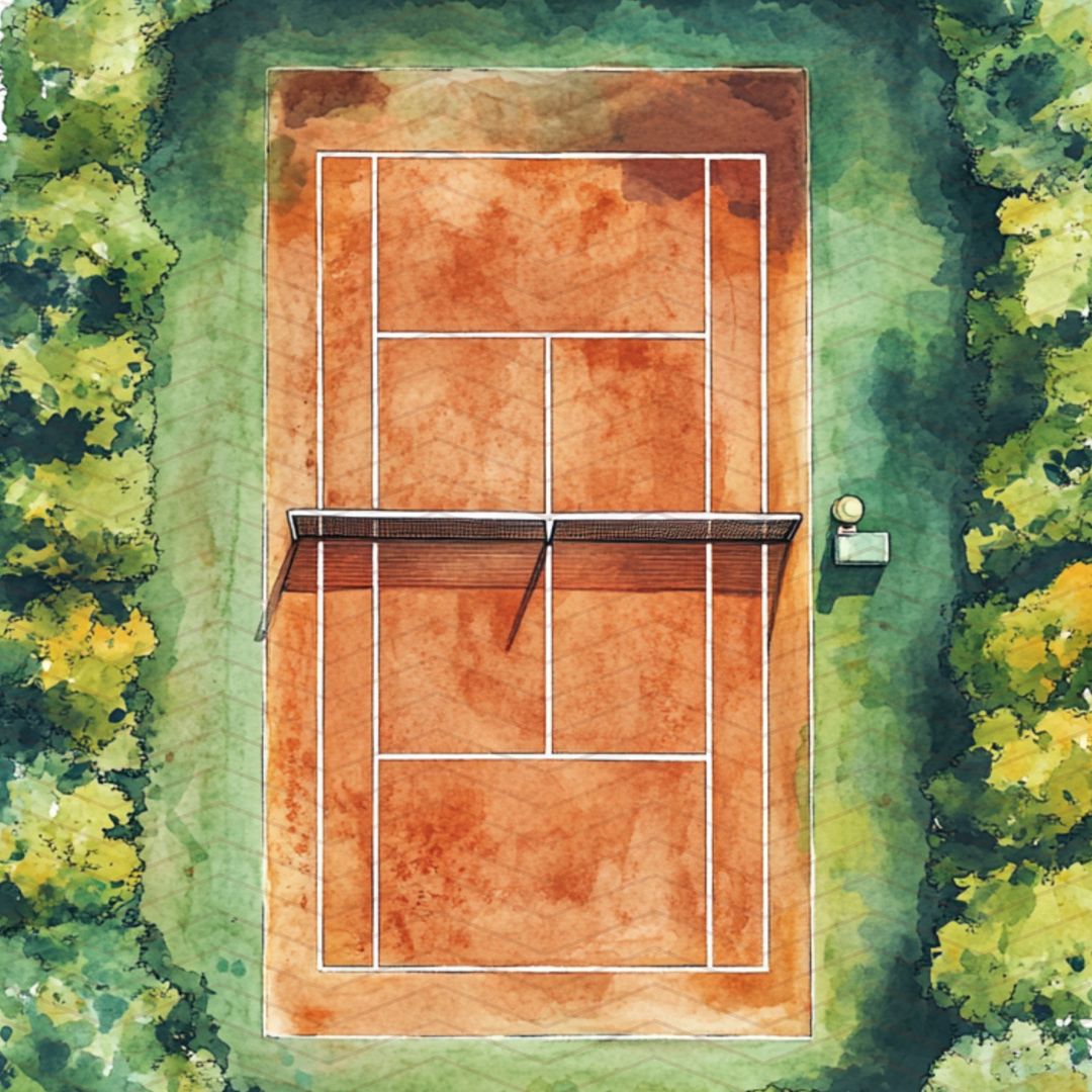 Kit carta scrapbooking Tennis Lover | formato 30.5x30.5 (12"x12")