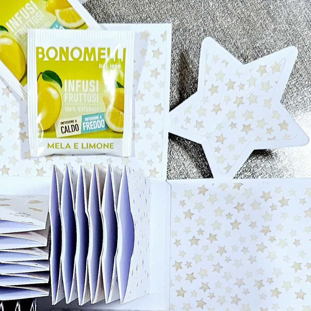 Explosion Box Natale | Calendario Avvento per Tisane | Angolo Stella