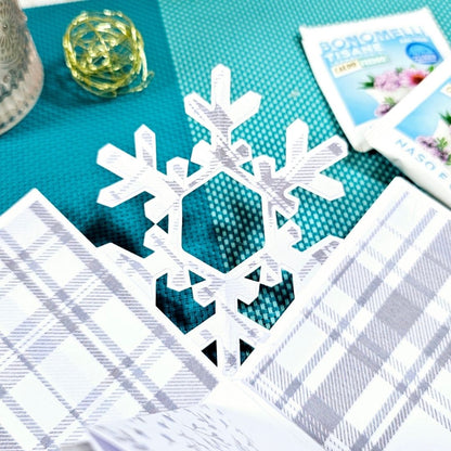 Explosion Box Natale | Calendario Avvento per Tisane | Angolo Fiocco di Neve